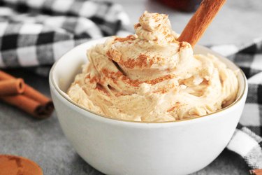 Homemade whipped maple butter