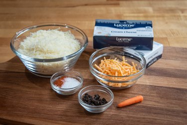 Cheese Ball Snowman Recipe