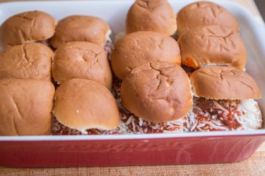 Mozzarella Meatball Sliders Recipe