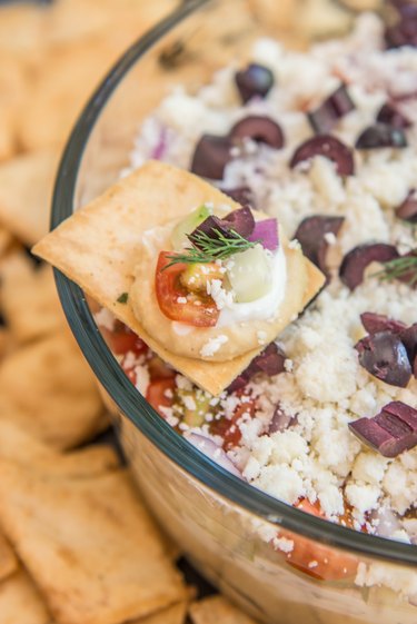 Greek 7 Layer Dip Recipe