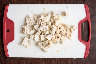 cut chicken