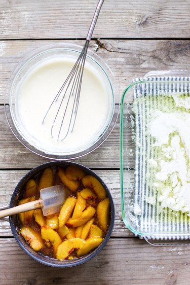 Delicious Homemade Peach Cobbler