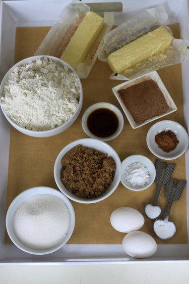 ingredients for snickerdoodles