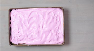 Unicorn Poke Cake