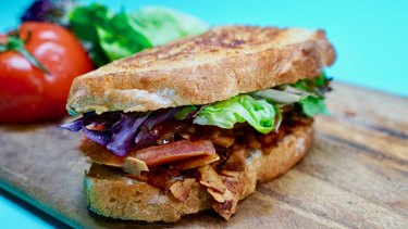 Amazing Vegan BLT with Coconut Bacon