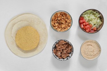 Vegan Crunchwrap ingredients