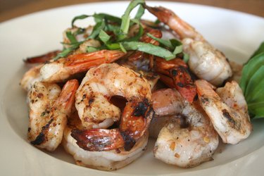 Grilled shrimp