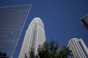 In 2012, the U.S. Dept. of Justice sued the Bank of America (headquarters pictured here) for $1 billion over a scheme to sell the government toxic mortgage loans. Want to learn more? Check out these Corporation Pictures.