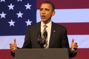 President Barack Obama speaks at a campaign event in San Francisco in February 2012. See more pictures of Barack Obama.