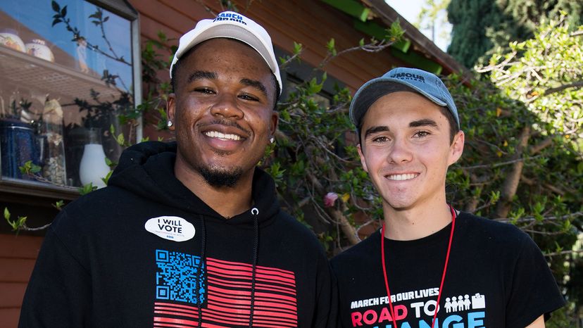 Jammal Lemy (L) and David Hogg