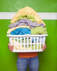 A laundry hamper or basket is important to help you keep your clothes off the floor.